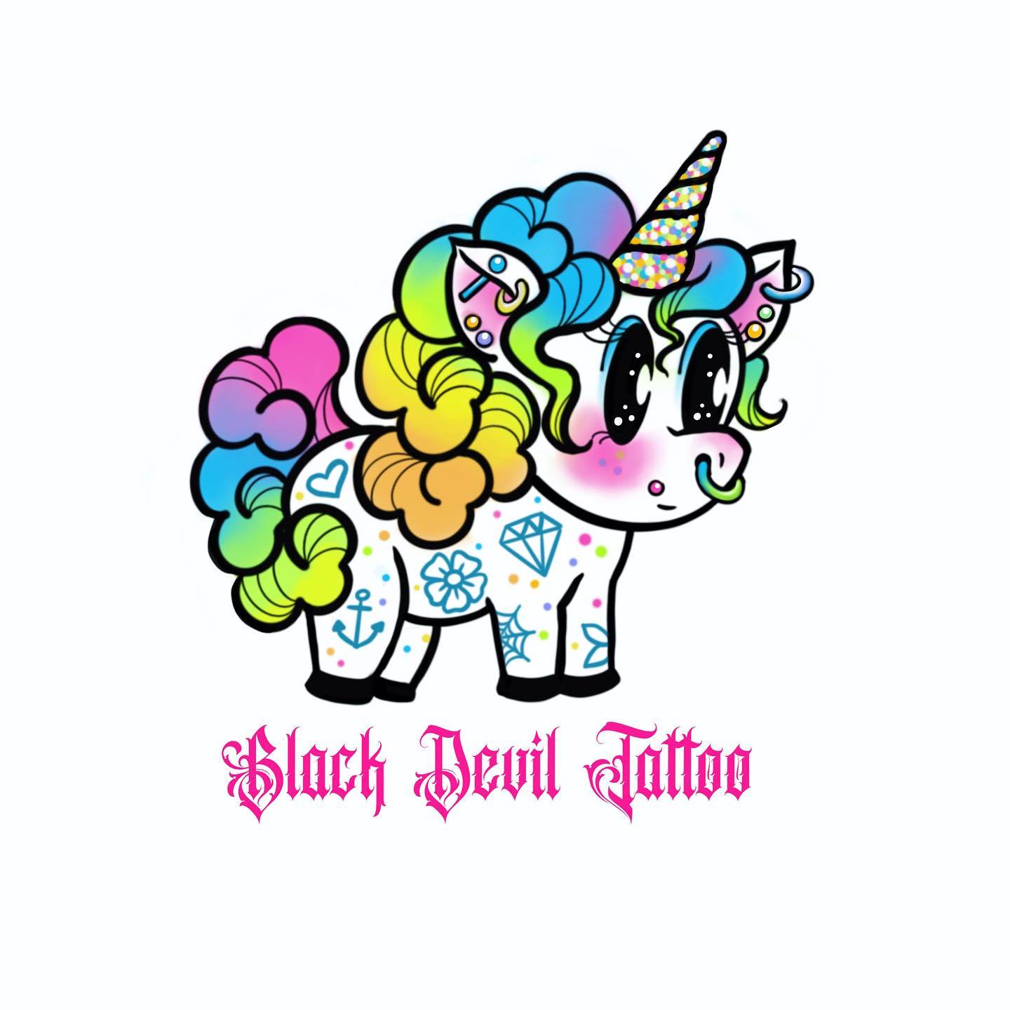 Black Devil Tattoo